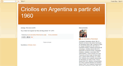 Desktop Screenshot of dominicanosenargentina1960ymas.blogspot.com