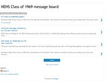 Tablet Screenshot of nehsclassof1969.blogspot.com