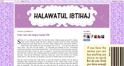 Desktop Screenshot of halawatul-ibtihaj.blogspot.com