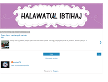 Tablet Screenshot of halawatul-ibtihaj.blogspot.com