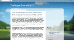 Desktop Screenshot of mageeranch.blogspot.com