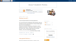 Desktop Screenshot of halfbakedpizza.blogspot.com