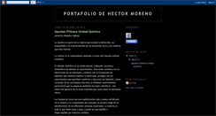 Desktop Screenshot of portafoliodehectormoreno.blogspot.com