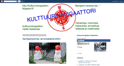 Desktop Screenshot of kulttuurinavigaattori.blogspot.com