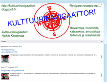 Tablet Screenshot of kulttuurinavigaattori.blogspot.com