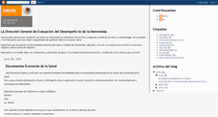 Desktop Screenshot of dged-salud.blogspot.com