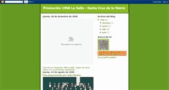Desktop Screenshot of lasalle-1968-santa-cruz-bolivia.blogspot.com