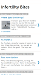 Mobile Screenshot of infertilitybites.blogspot.com