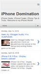 Mobile Screenshot of iphonedomination.blogspot.com
