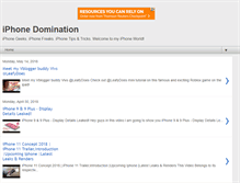 Tablet Screenshot of iphonedomination.blogspot.com