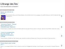 Tablet Screenshot of lorangedesiles.blogspot.com