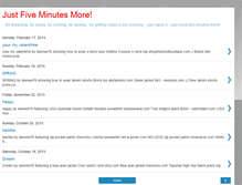 Tablet Screenshot of fiveminutesmoreplease.blogspot.com
