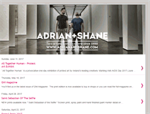 Tablet Screenshot of adrianandshane.blogspot.com