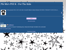 Tablet Screenshot of forthekids5k.blogspot.com