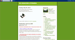 Desktop Screenshot of micreacionliteraria.blogspot.com