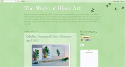 Desktop Screenshot of magic-glassart.blogspot.com