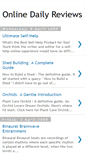 Mobile Screenshot of online-daily-reviews.blogspot.com