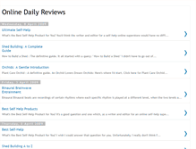 Tablet Screenshot of online-daily-reviews.blogspot.com