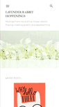Mobile Screenshot of lavenderrabbitstudio.blogspot.com