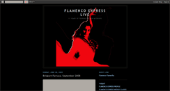 Desktop Screenshot of flamencoexpresslive.blogspot.com