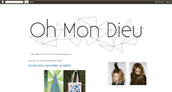 Desktop Screenshot of ohmondieubolsas.blogspot.com