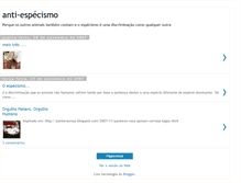 Tablet Screenshot of anti-especista.blogspot.com