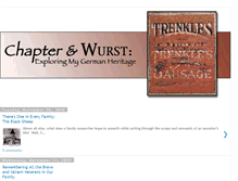 Tablet Screenshot of chapterandwurst.blogspot.com