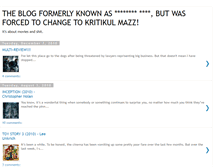 Tablet Screenshot of criticalmassreviews.blogspot.com