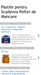 Mobile Screenshot of pastile-scaderea-poftei-de-mancare.blogspot.com