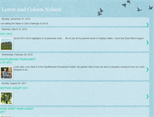 Tablet Screenshot of lorenandcoleen.blogspot.com