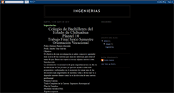 Desktop Screenshot of ingenieriapedro.blogspot.com
