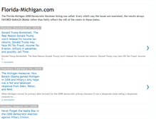 Tablet Screenshot of florida-michigan.blogspot.com