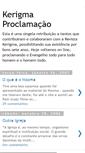 Mobile Screenshot of kerigmaonline.blogspot.com
