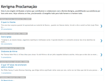 Tablet Screenshot of kerigmaonline.blogspot.com