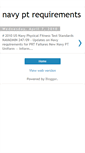 Mobile Screenshot of navyptrequirements.blogspot.com