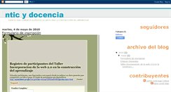 Desktop Screenshot of docenciantic.blogspot.com