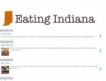 Tablet Screenshot of eatingindiana.blogspot.com