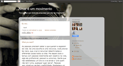 Desktop Screenshot of amorummovimento.blogspot.com