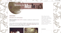 Desktop Screenshot of historiasdemarte.blogspot.com