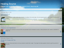 Tablet Screenshot of healingsourcenking.blogspot.com