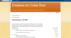 Desktop Screenshot of costa-rica-empleos.blogspot.com