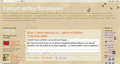 Desktop Screenshot of dangersecte-info.blogspot.com