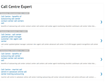 Tablet Screenshot of call-centre-expert.blogspot.com