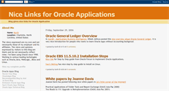 Desktop Screenshot of oracleapplinks.blogspot.com