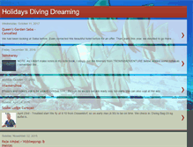 Tablet Screenshot of holidaysdivingdreaming.blogspot.com