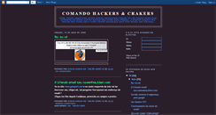 Desktop Screenshot of comandohackers.blogspot.com