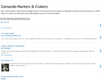 Tablet Screenshot of comandohackers.blogspot.com