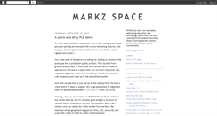 Desktop Screenshot of markzspace.blogspot.com