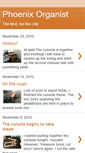 Mobile Screenshot of phoenixorganist.blogspot.com