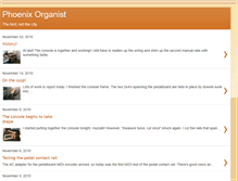 Tablet Screenshot of phoenixorganist.blogspot.com